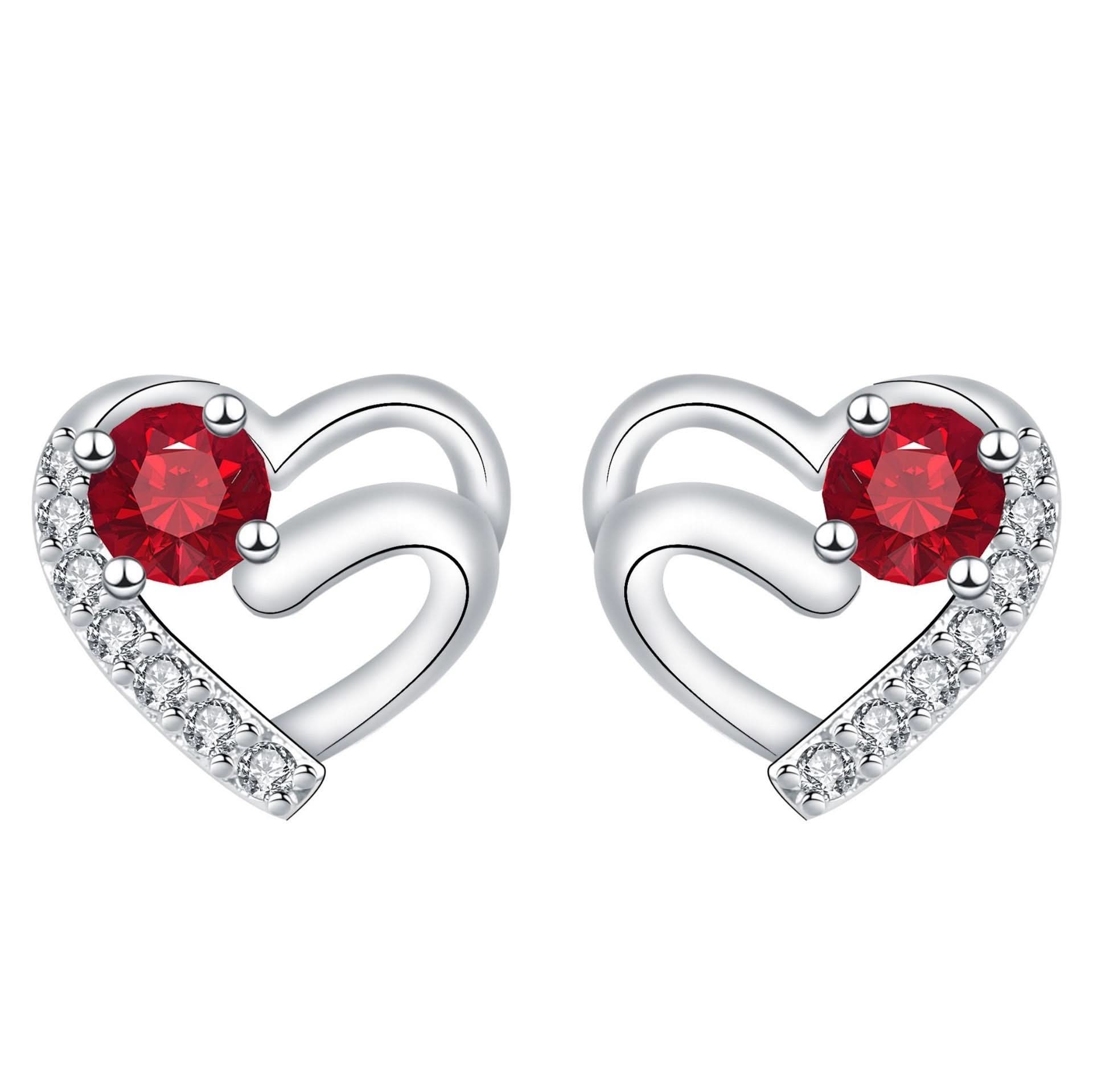 Crimson Radiance Studs - STRAVAÉ