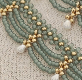 Retro Style Tassel Water Drop Pearl Pendant