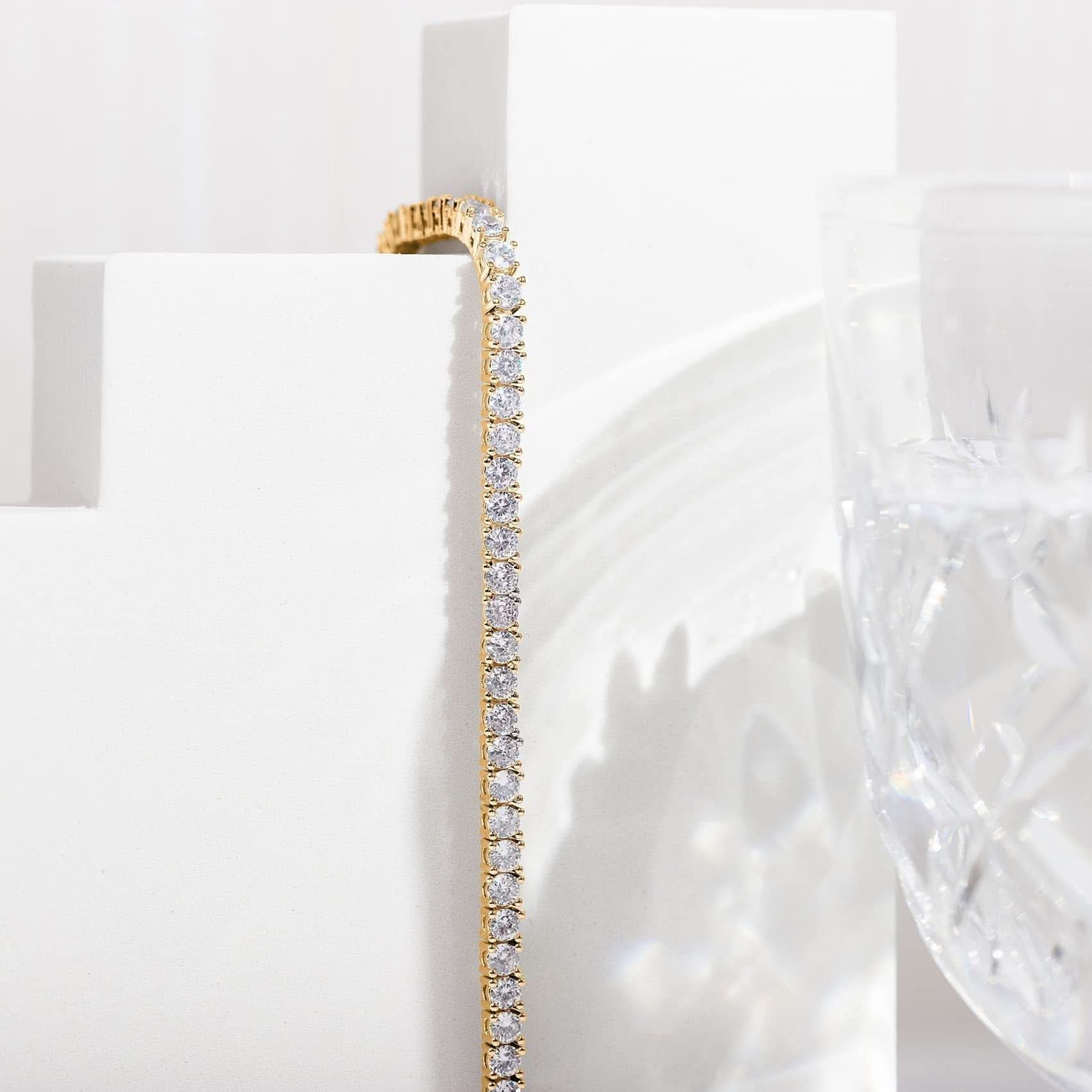 Fashion European And American Style Full Diamond Bracelet - STRAVAE