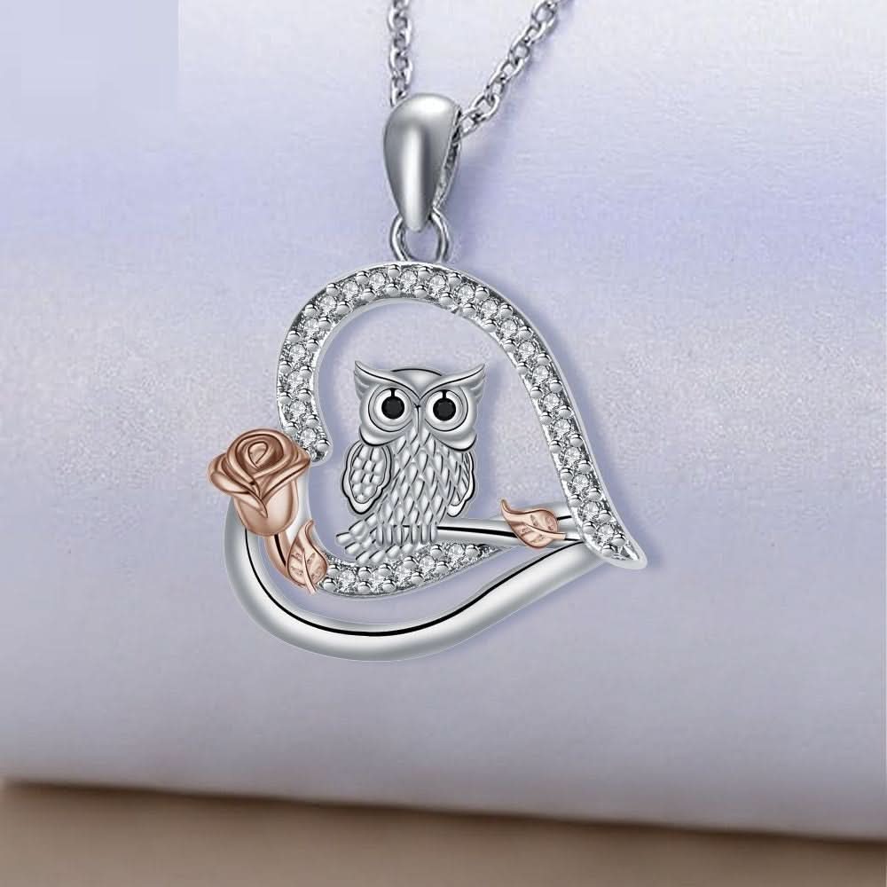 Fashion Retro Owl Necklace - STRAVAÉ