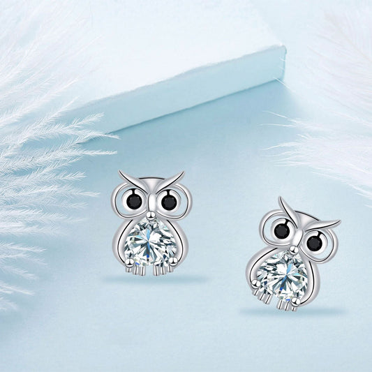 🎁 High-grade Owl Stud Earrings (100% off)