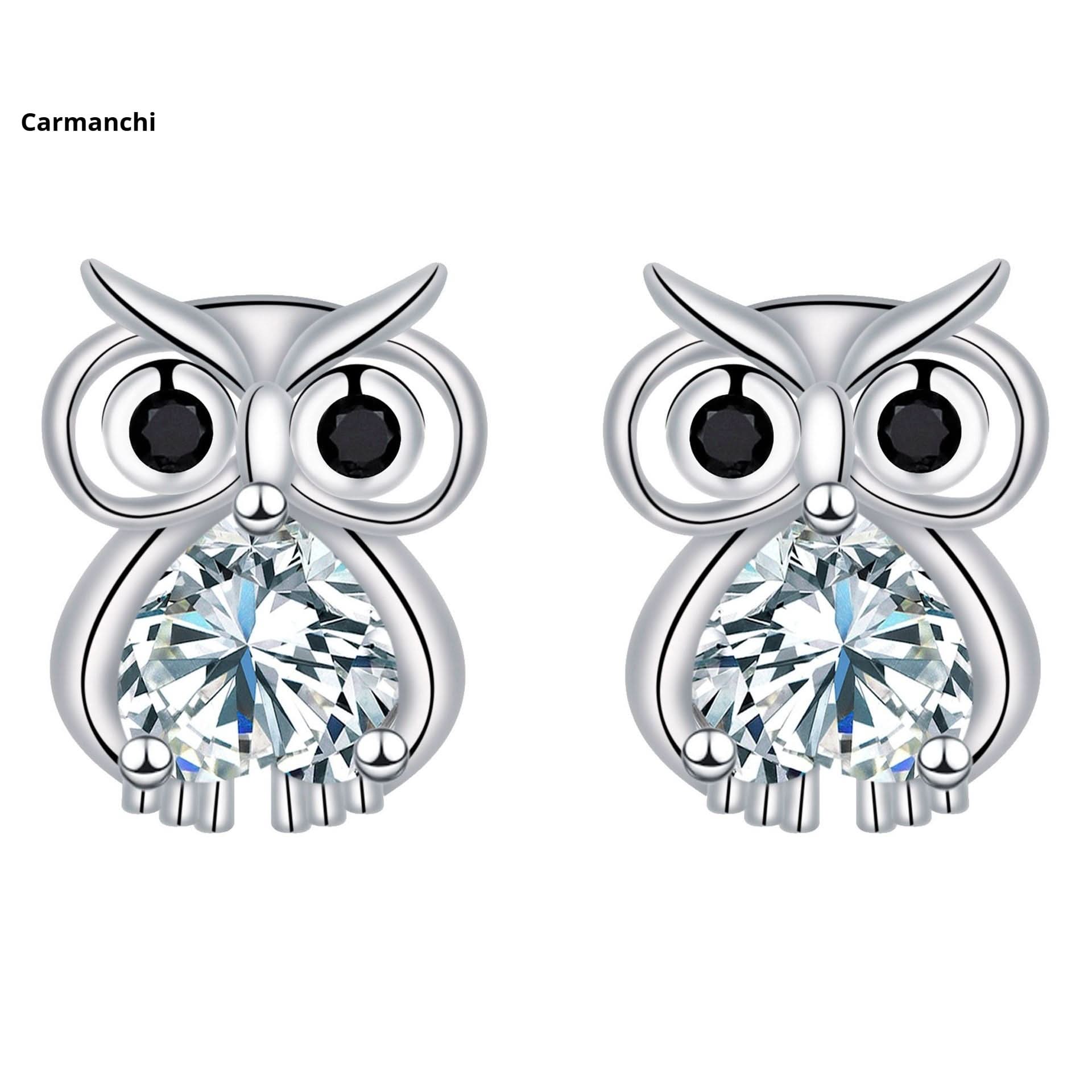 High - grade Owl Stud Earrings - STRAVAÉ