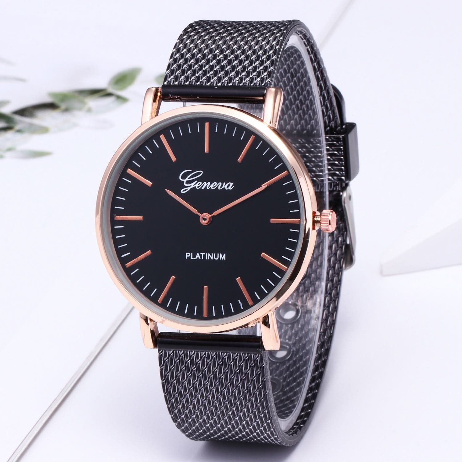 Mesh belt women's watch - STRAVAE