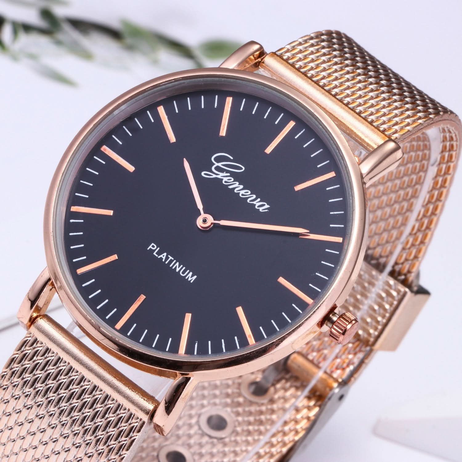 Mesh belt women's watch - STRAVAE