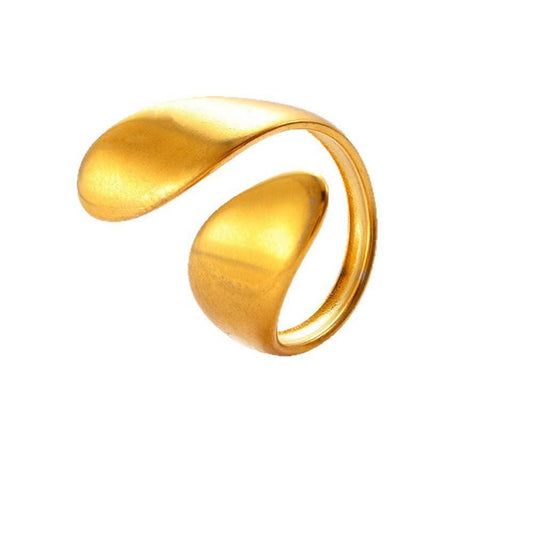 Molten Gold ring - STRAVAÉ