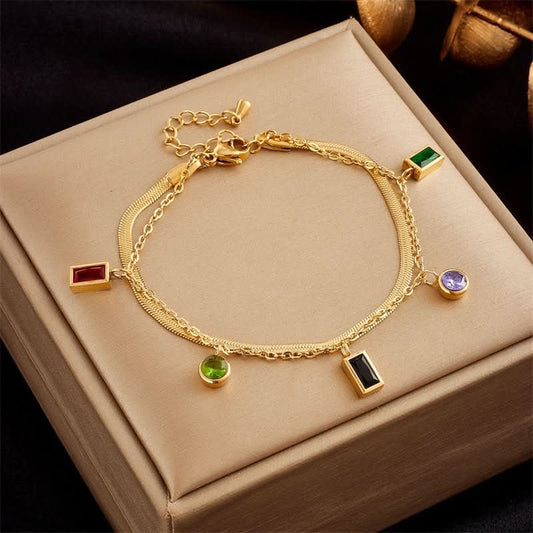 🎁 Ornate Luxe Layered Bracel (100% off)