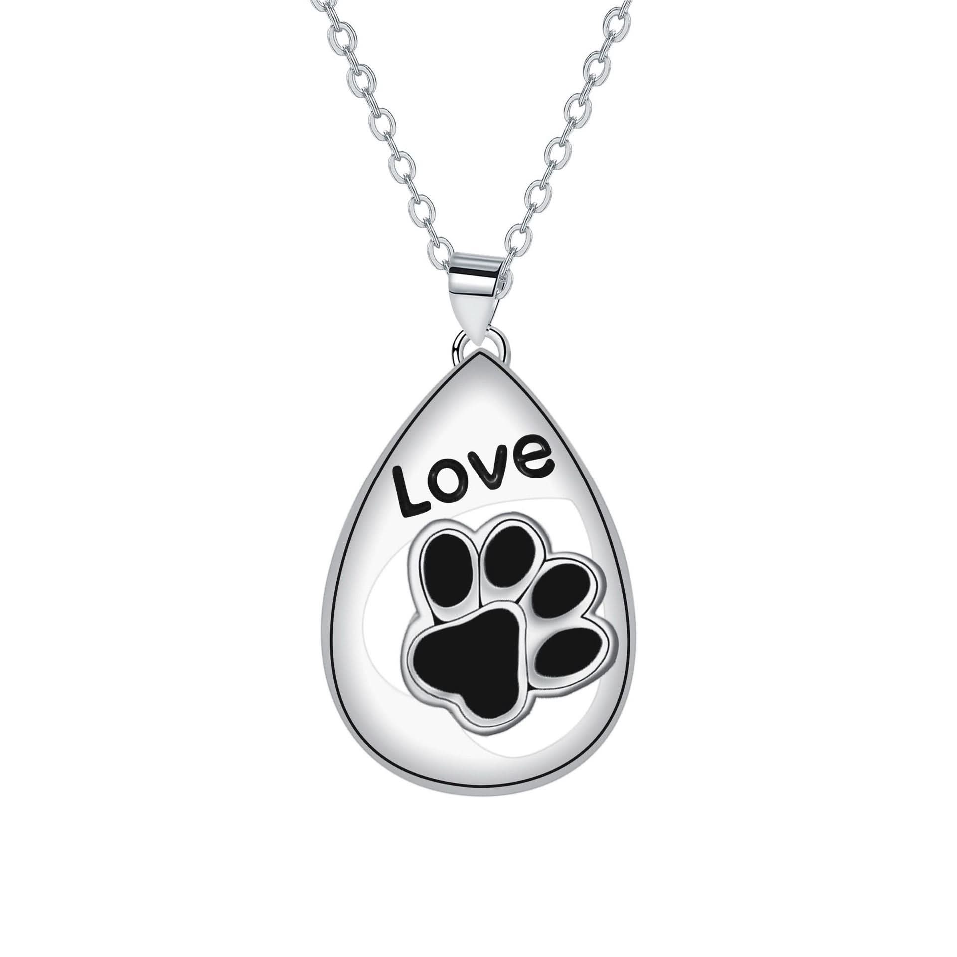 Pawprint Pendant Necklace - STRAVAÉ