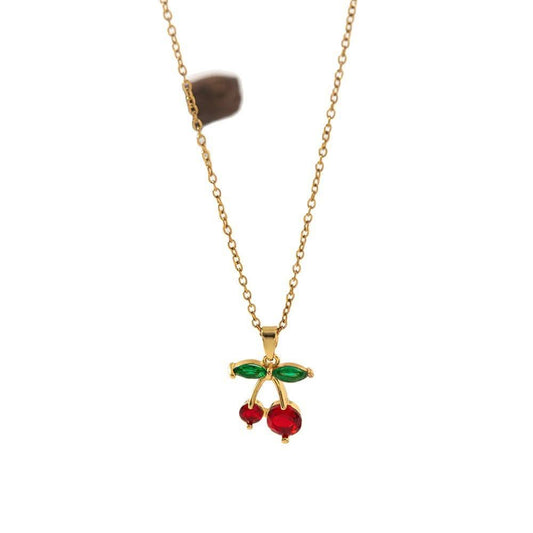Ruby Orchard necklace Set - STRAVAÉ