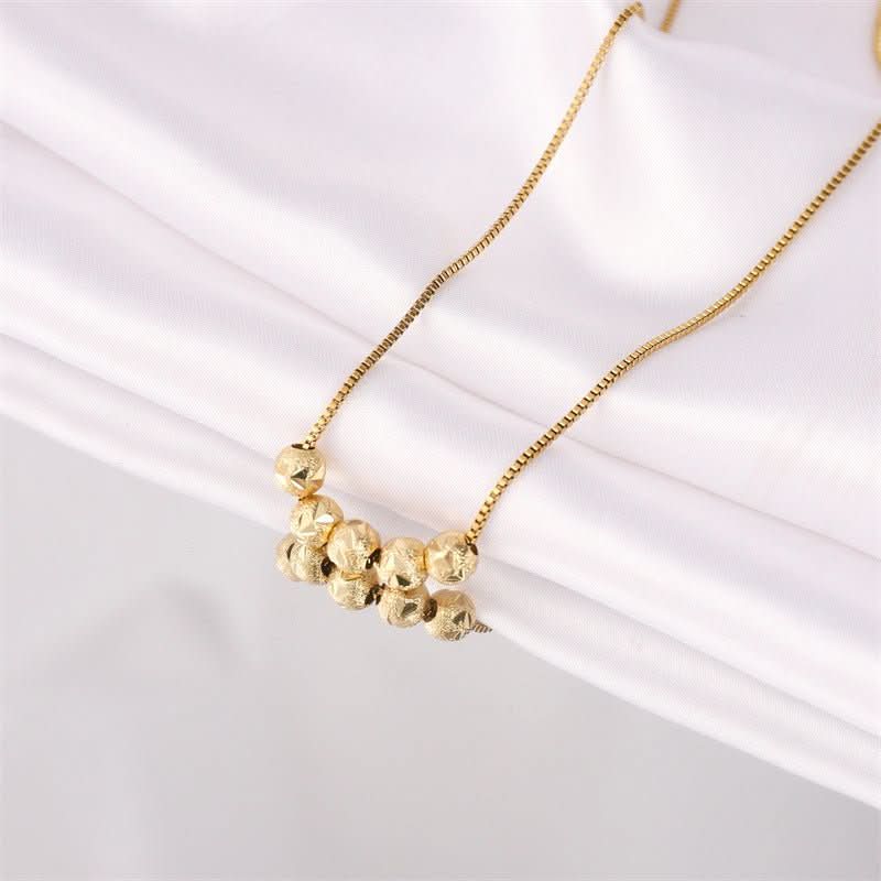 Solare Luxe Orb Necklace - STRAVAÉ