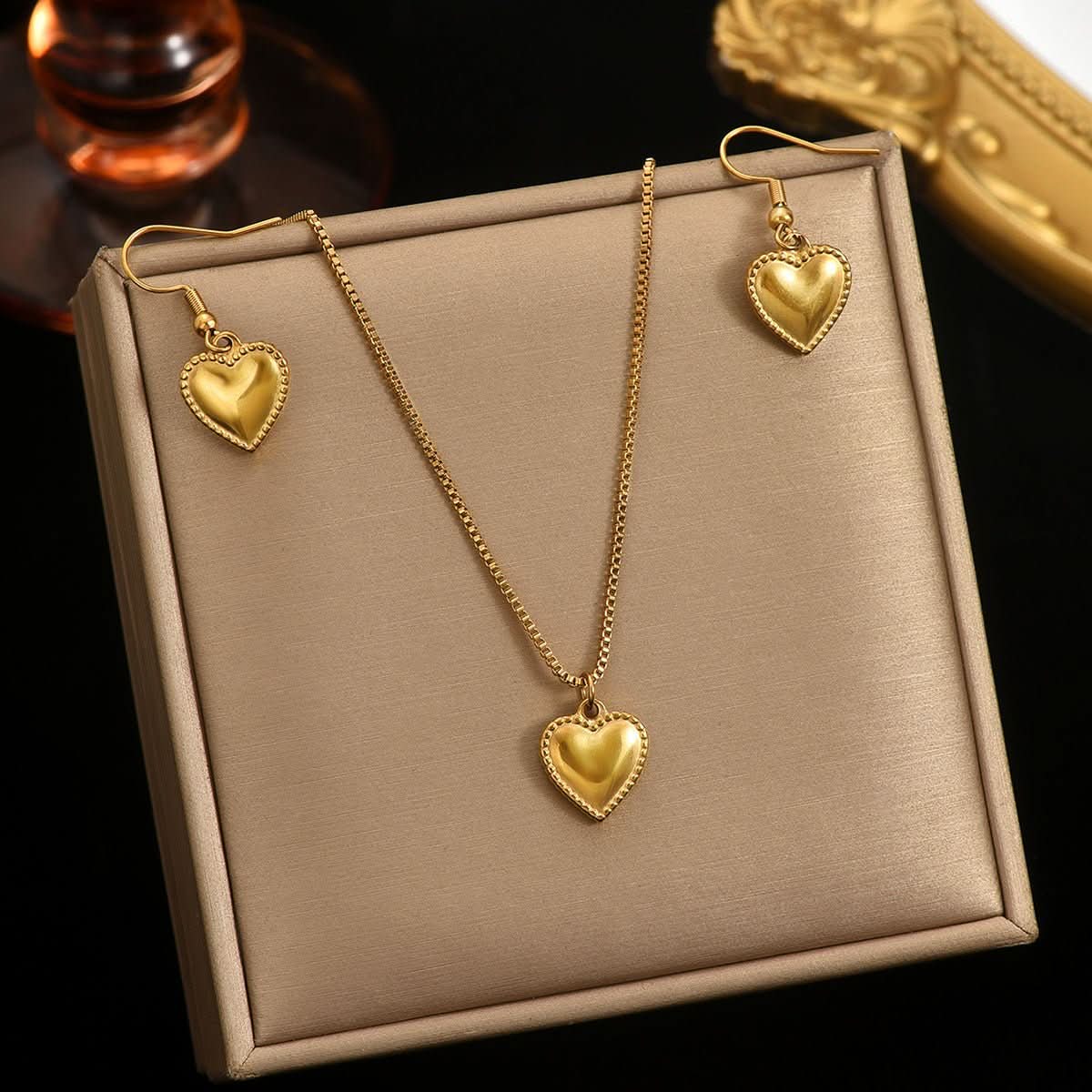 STRAVAÉ Signature: Eternal Heart Gold Set - STRAVAÉ