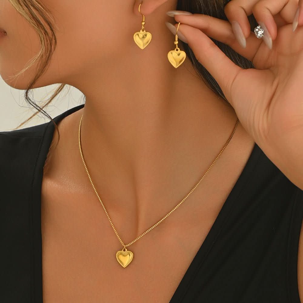 STRAVAÉ Signature: Eternal Heart Gold Set - STRAVAÉ