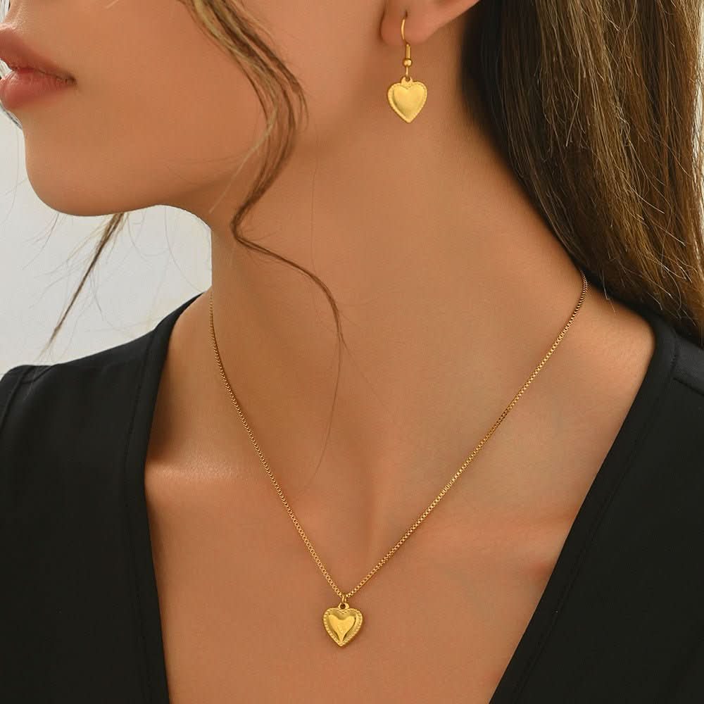 STRAVAÉ Signature: Eternal Heart Gold Set - STRAVAÉ