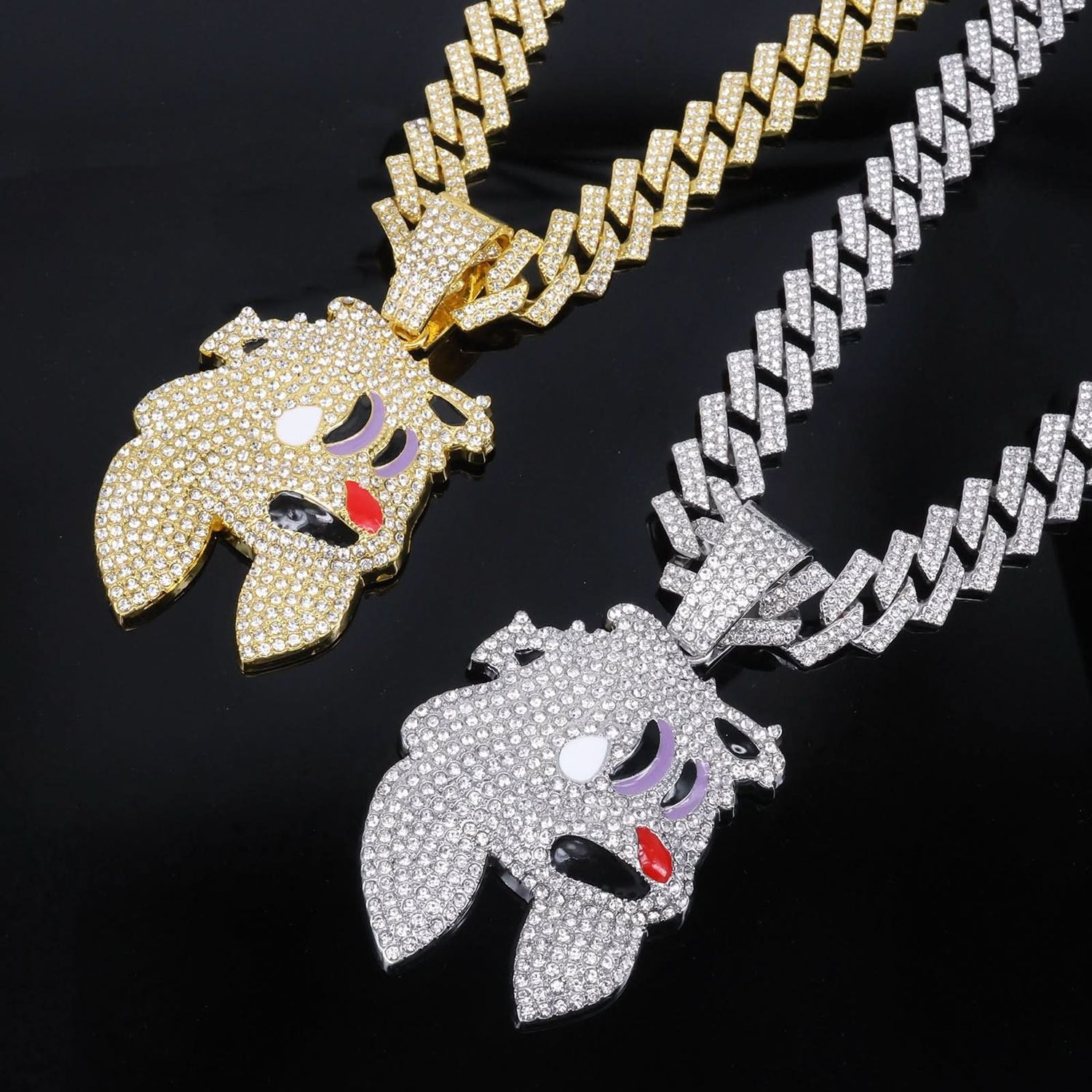 STRAVAÉ Signature: Rabbit Head Pendant Cuban Necklace - STRAVAÉ