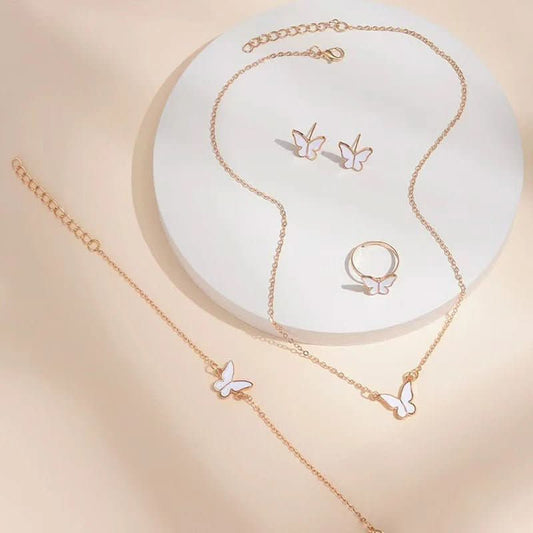 Whispering Butterfly Jewelry Dream Set - STRAVAÉ